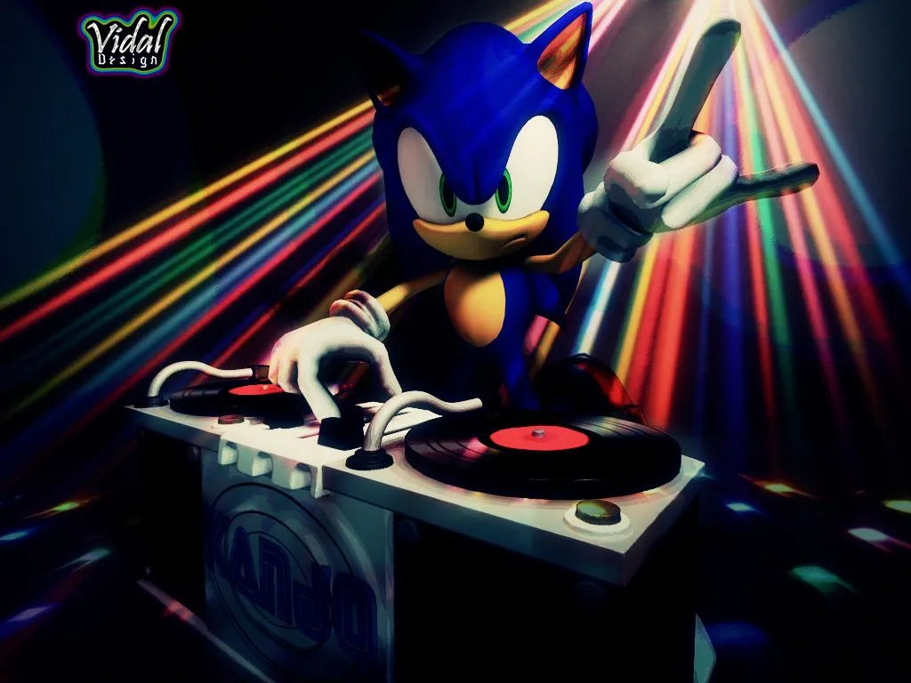 Sonic the HedgeHog DJ 3D (For DJ-Kanjo) pose02 by Vidal-Design on ...