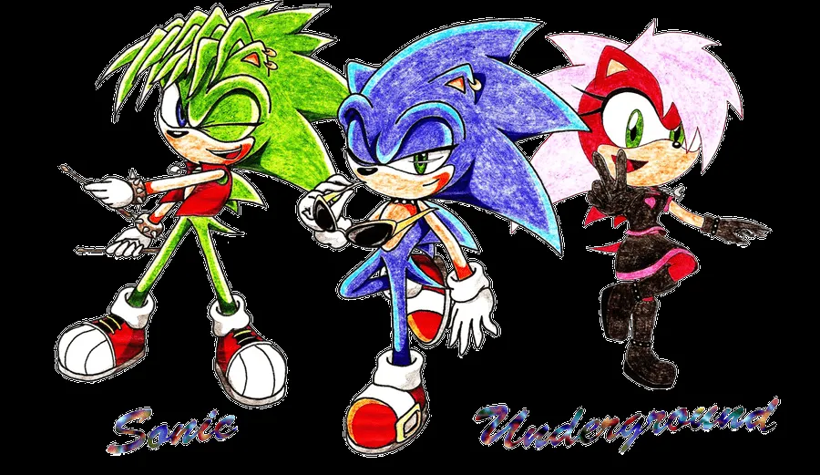 Sonic Underground by D4V1N5 on DeviantArt