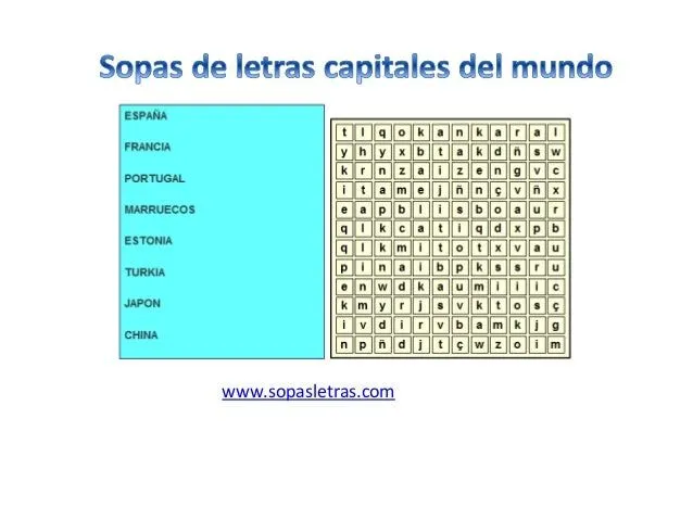 sopa-de-letras-capitales-del- ...