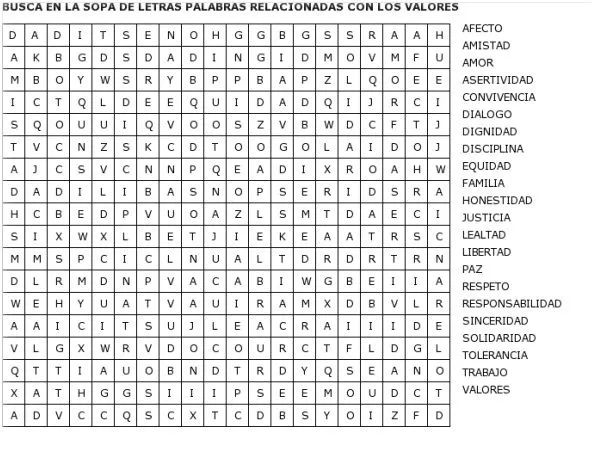 SOPA DE LETRAS | INSTITUCIÓN EDUCATIVA RURAL ALTO DEL CORRAL