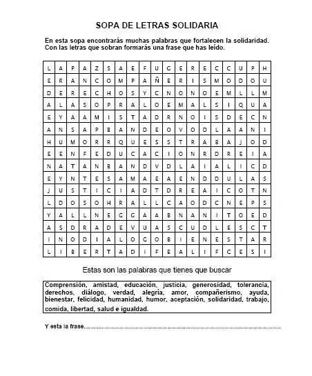 Sopa de letras para niños dificiles - Imagui