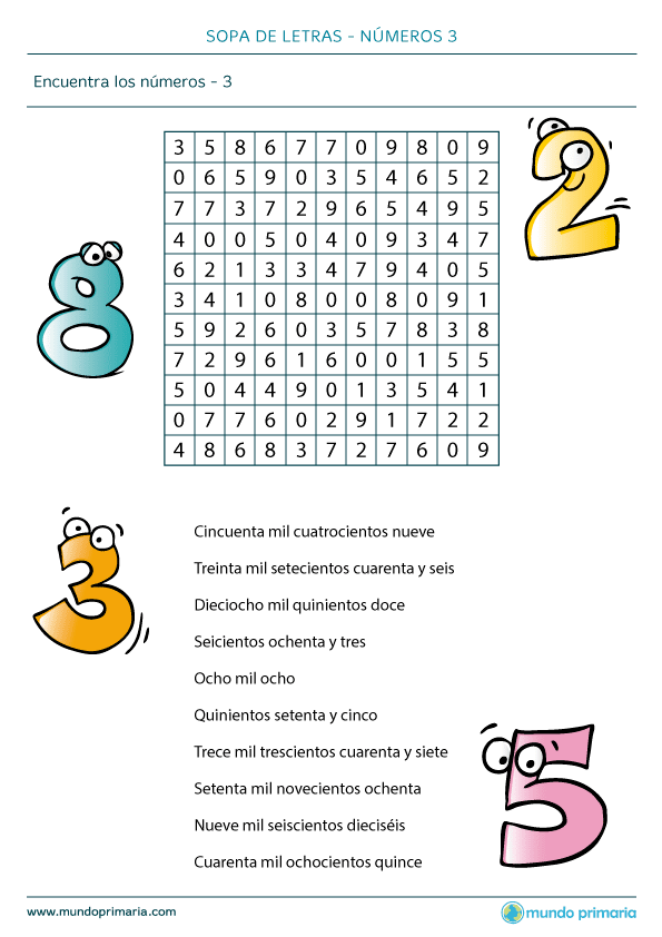 ▷ Sopa de Letras 【para Imprimir, Juegos Online...】