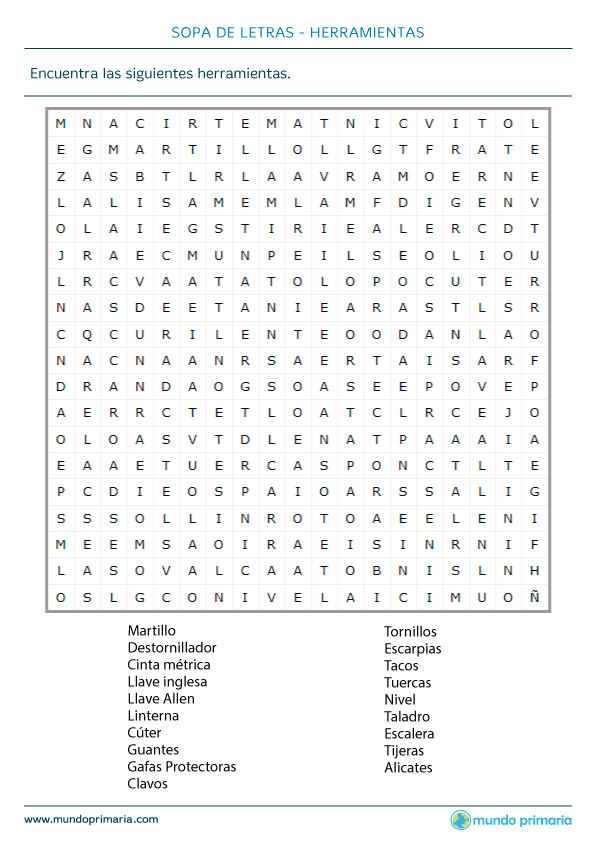 ▷ Sopa de Letras 【para Imprimir, Juegos Online...】