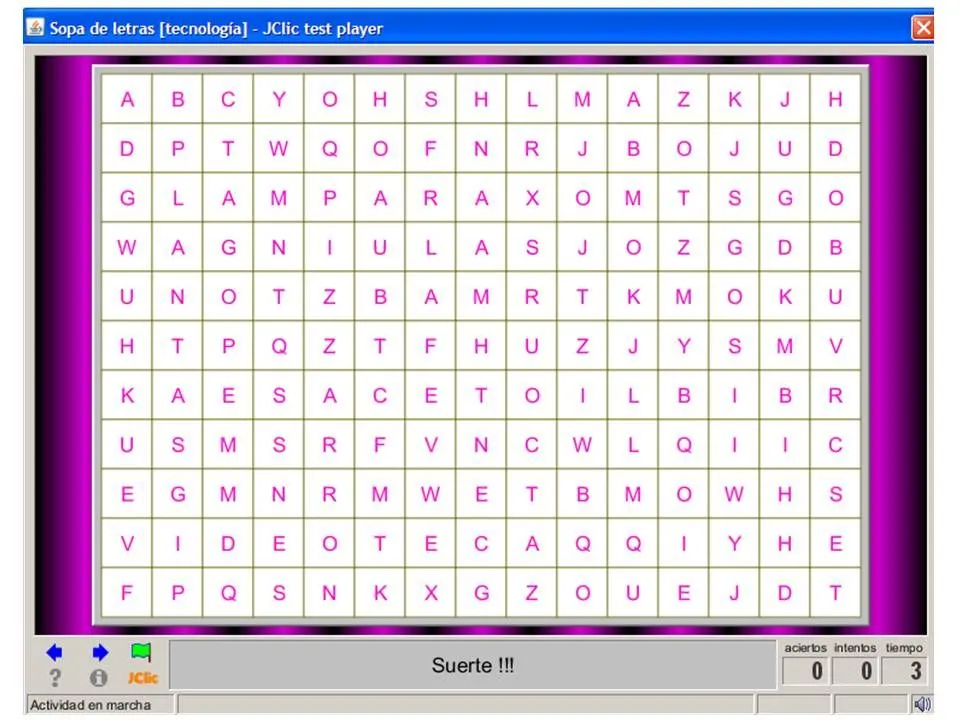 Sopa de letras de valores - Imagui