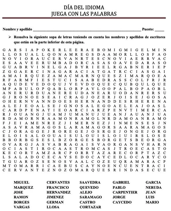 Sopas De Letras Grandes Y Dificiles Para Imprimir Imagui 