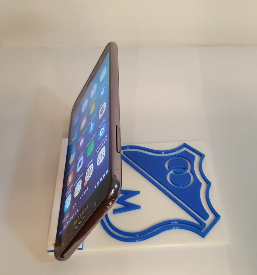 Soporte Celular con escudo de Millonarios by KikeMaker | Download free STL model | Printables.com