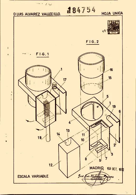 Soporte para utensilios de higiene bucal (1 de junio de 1974).