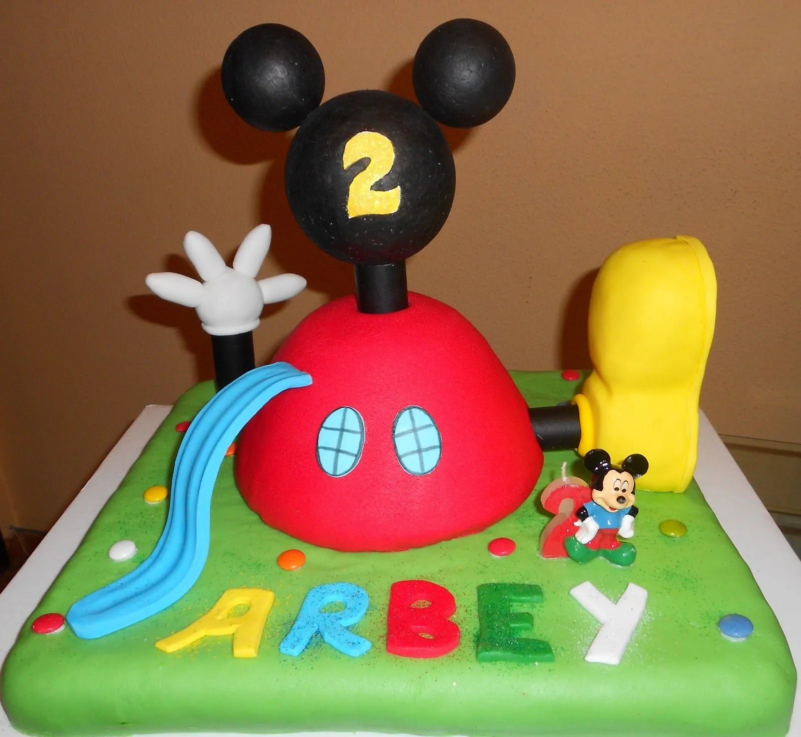 Sorpresas de Azúcar: LA CASITA DE MICKEY