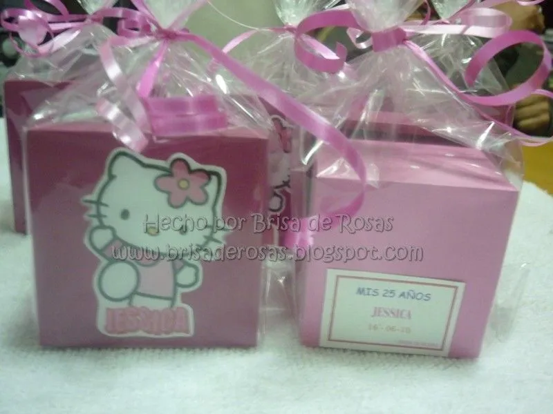 SORPRESAS INFANTILES BRISA DE ROSAS: CAJITAS PERSONALIZADAS DE ...