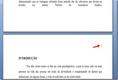 SOS MONOGRAFIAS: Paginação da Monografia no WORD 2007