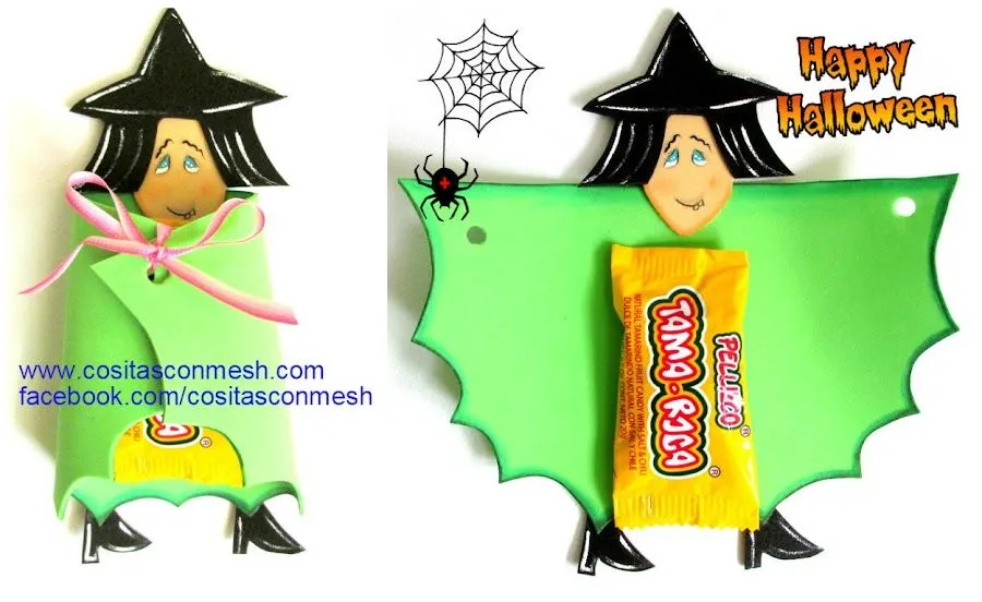 Cómo hacer un souvenir para Halloween paso a paso | Manualidades