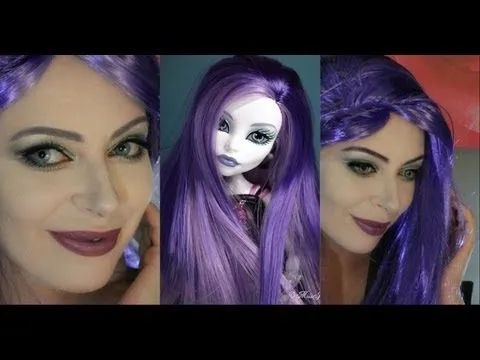 Spectra Makeup Monster High Maquillaje - YouTube