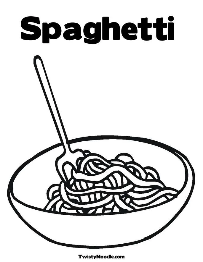 spewgetti Colouring Pages