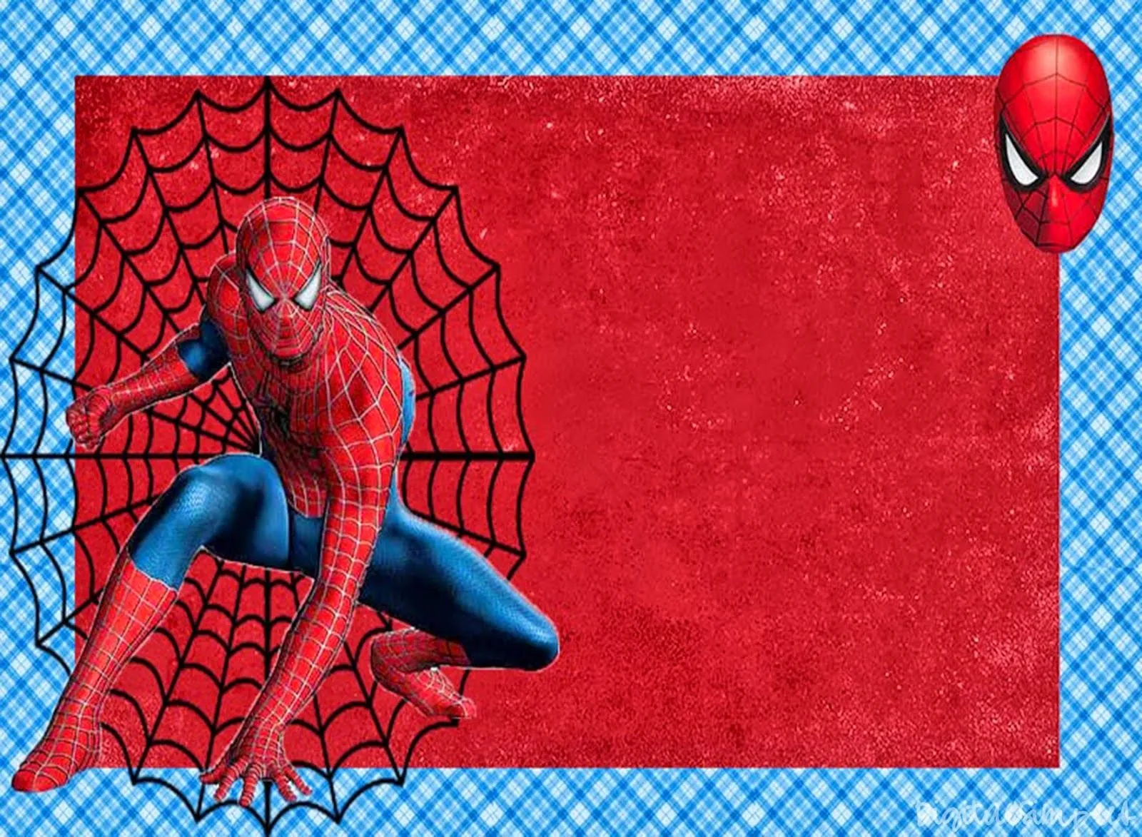 Spiderman: Invitaciones, Marcos o Tarjetas para Imprimir Gratis ...