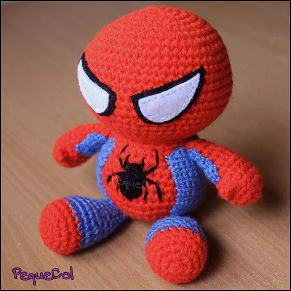 Spiderman kawaii amigurumi, hecho a mano | Amor, Crochet and Kawaii