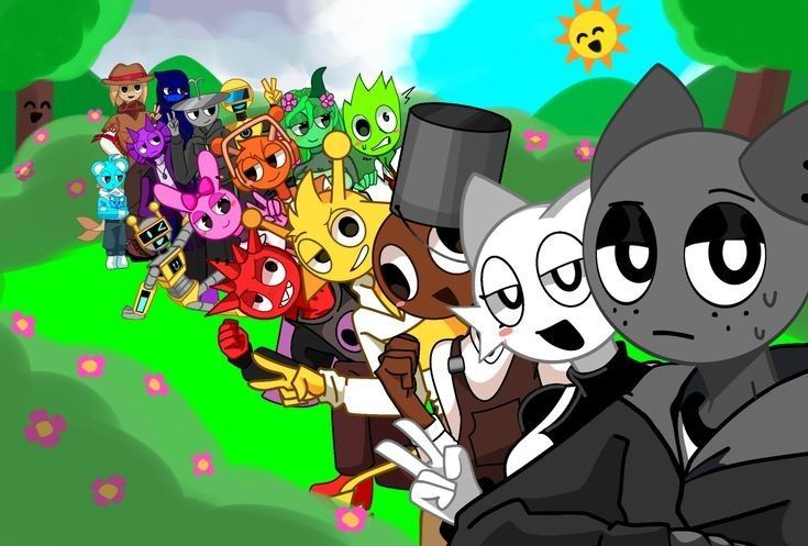 Sprunki group!#someone has the best fanart in the world ????????????