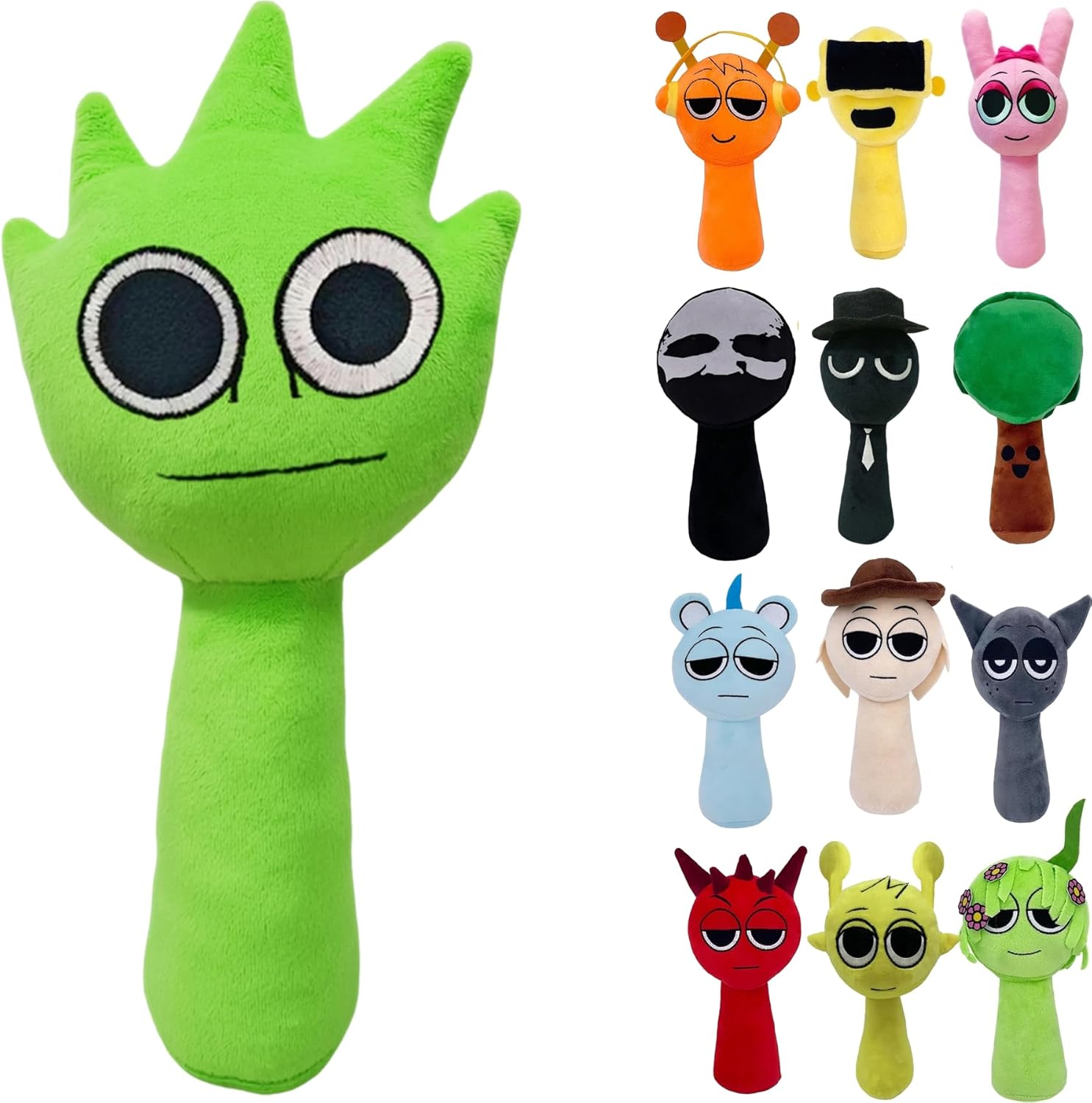 Sprunki Plush, 10 Sprunky Wenda and Gray Plushies, Jamaica | Ubuy