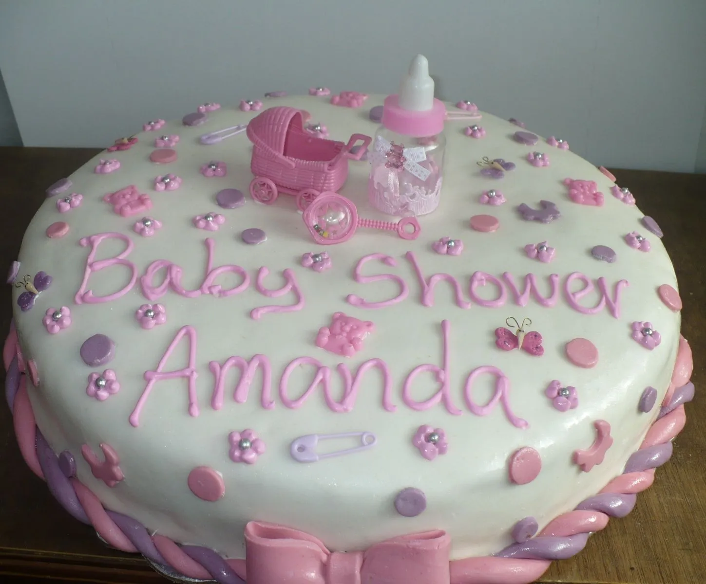 Sra. América: Torta de Baby Shower