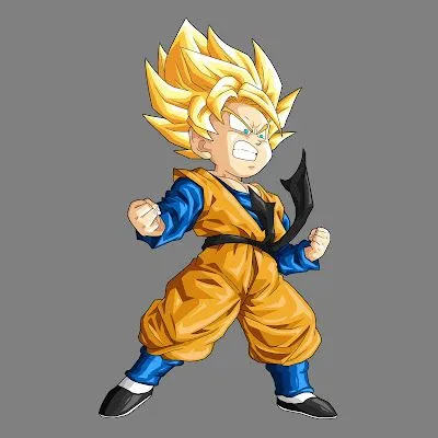 ssj gohan joven ssj 2 gohan adulto ssj goten nino goten nino ssj