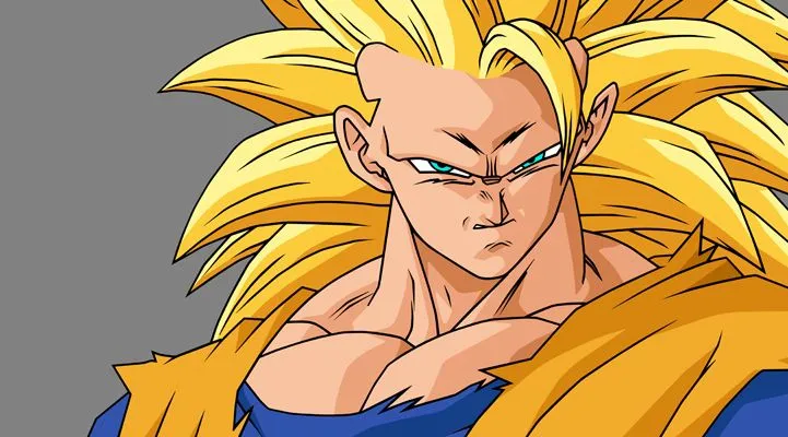 ssj3 goku headshot by bonecrusher87 on DeviantArt