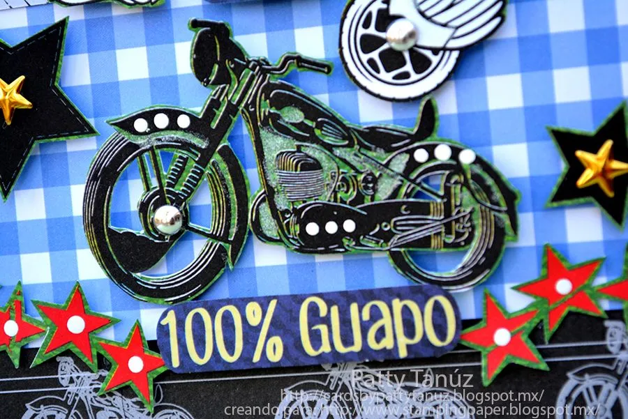 Stamping Paper: AMIGO, 100% GUAPO!!!!!