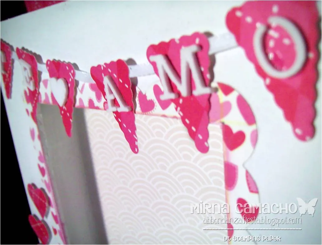 Stamping Paper: Portarretrato lleno de amor!