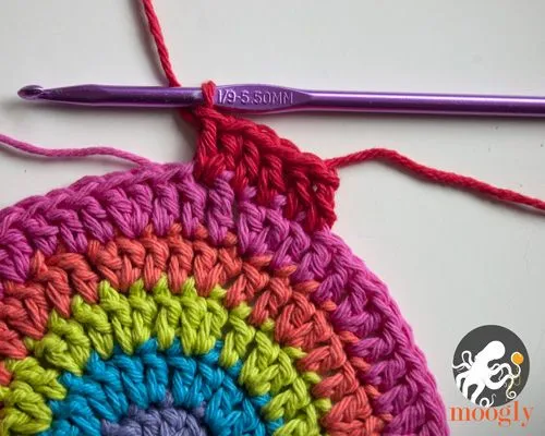 Standing Double Crochet - Joining Without the Slip Stitch and Chain!