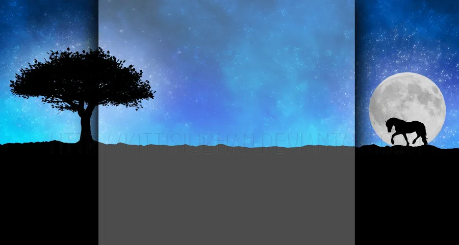 Starry Starry Night Twitter BG by kittisiubhan on DeviantArt