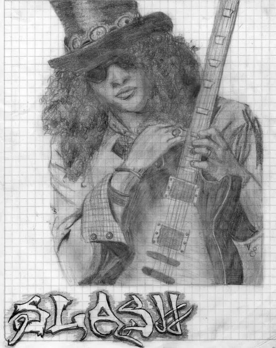 StarsPortraits - Retratos de Slash por KayMercury