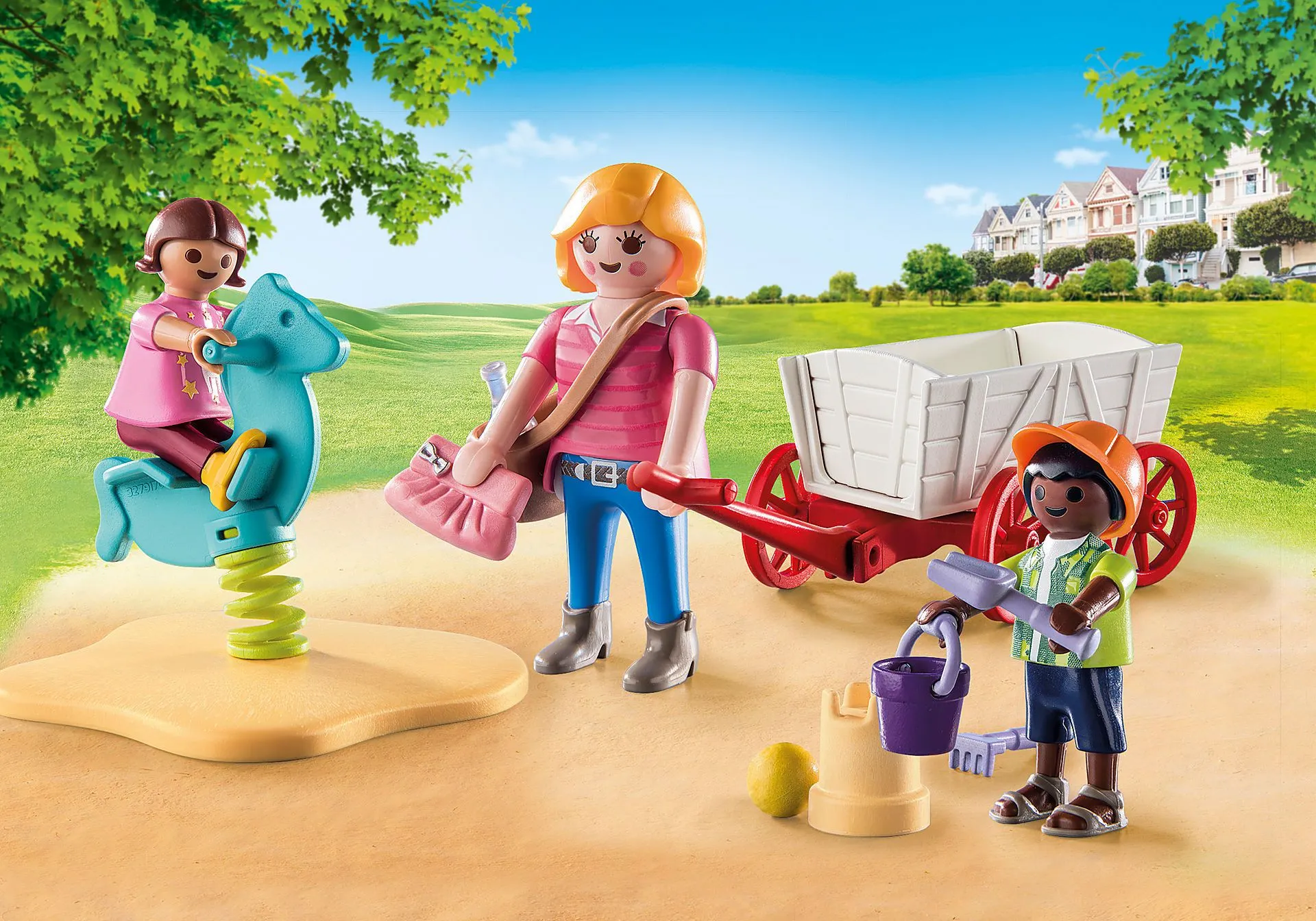 Starter Pack Educadora con Carrito - 71258 | PLAYMOBIL®
