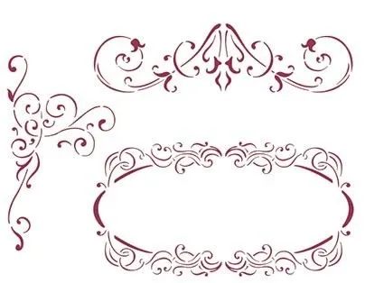 Stencil 20x15cm Etiquetas con arabescos - La Tienda de las ...