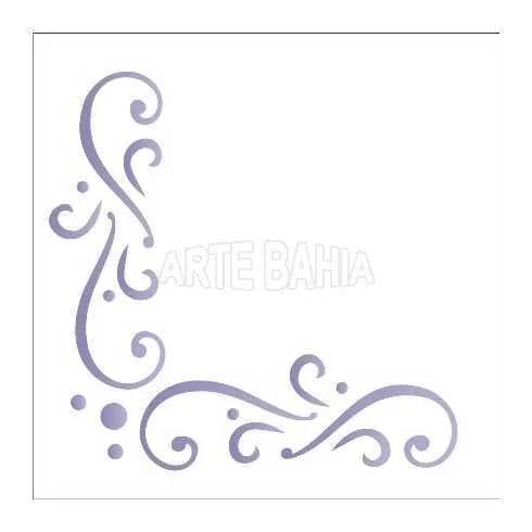 Stencil de arabescos para imprimir - Imagui