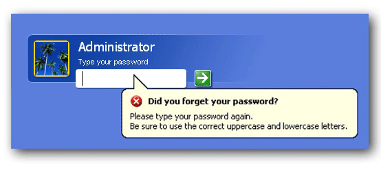 Steps to Reset Windows Administrator Password