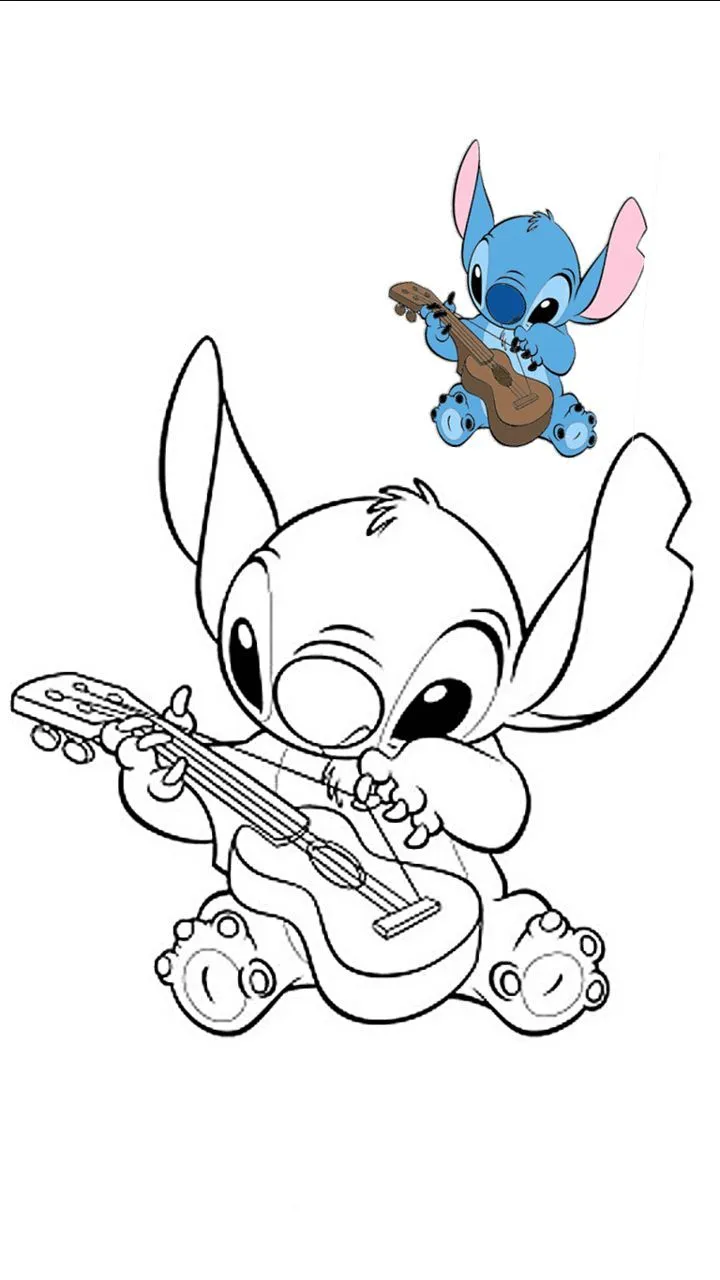 STITCH | Spiderman dibujo para colorear, Dibujos bonitos, Dibujos animados  sencillos