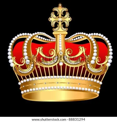 Stock Images similar to ID 155196731 - gold crown old style vector ...