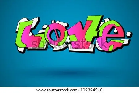 Stock Images similar to ID 68281054 - graffiti love