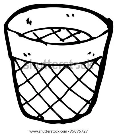 Stock Images similar to ID 97939097 - waste paper basket cartoon