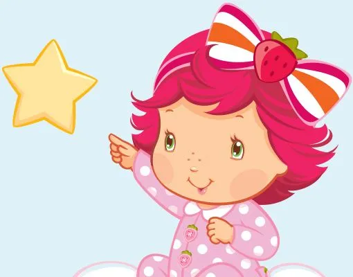 Design Table Strawberry Shortcake Baby - Little Star 55x45x55cm