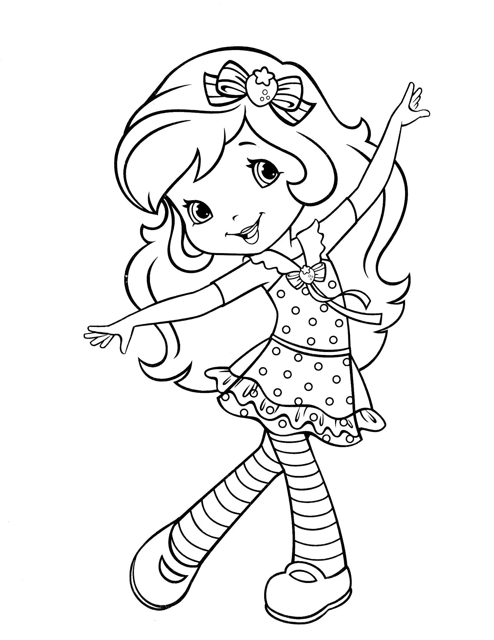 strawberry-shortcake coloring page | ROSITA FRESITA | Pinterest ...