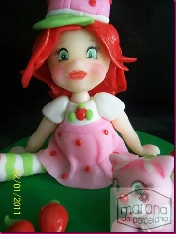 Strawberry Shortcake, frutillitas - Porcelana Fria, Souvenir ...