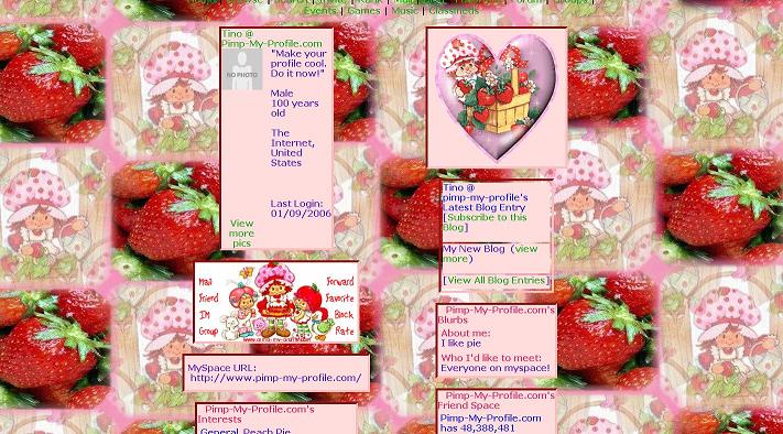 Strawberry SHortcake « Graphics & Wallpaper & Myspace Layouts