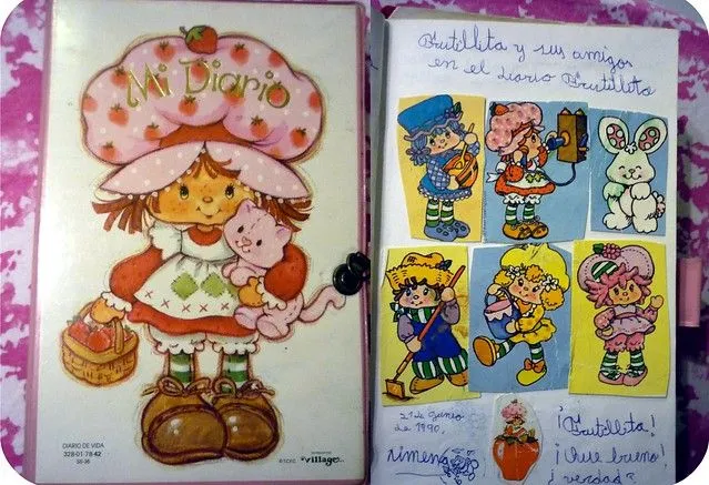 Strawberry Shortcake Journal / Diario de Vida Frutillita! | Flickr ...