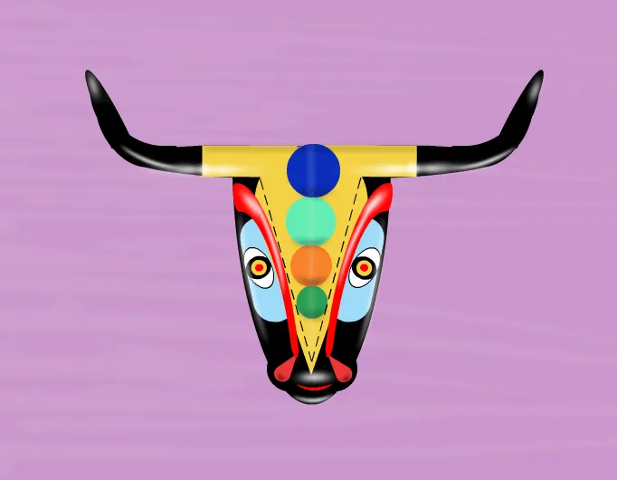 Torito de carnaval - Imagui