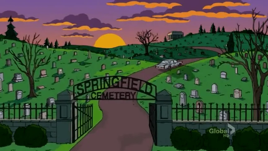 Stultifer . Ciudad de los muertos: Los Simpson, en Oregón