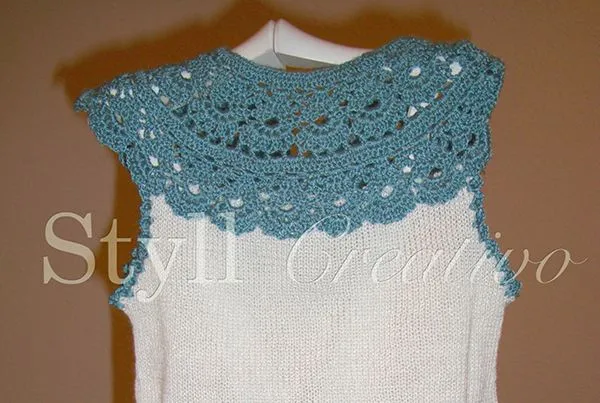 Styll Creativo - Taller de costura: Vestido niña punto y crochet