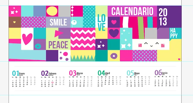 SUBCUTANEO CREATIVE: TUTORIAL: Calendario 2013