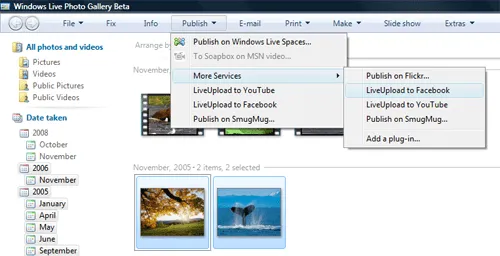 Cómo subir fotos a Facebook desde Windows | luigix.com