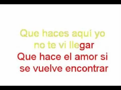 Sueña Conmigo como decirte que te quiero karaoke - YouTube