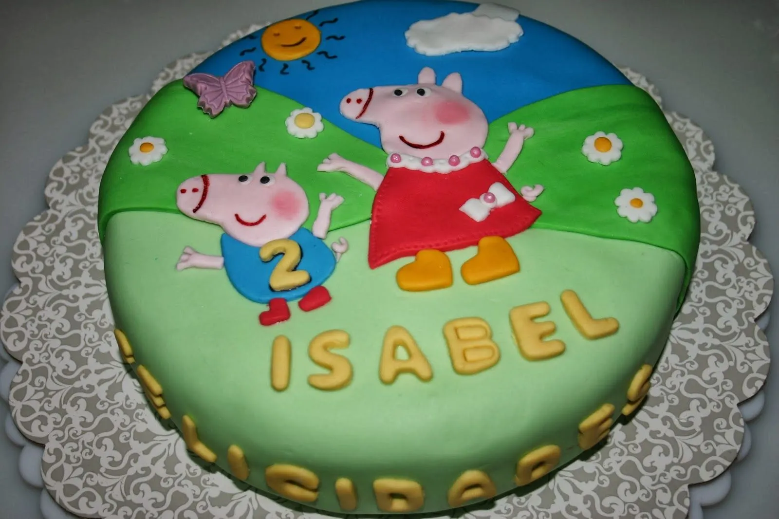 Sueño con ser cocinera: Tarta de Pepa Pig