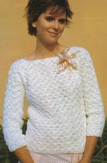 sueter crochet